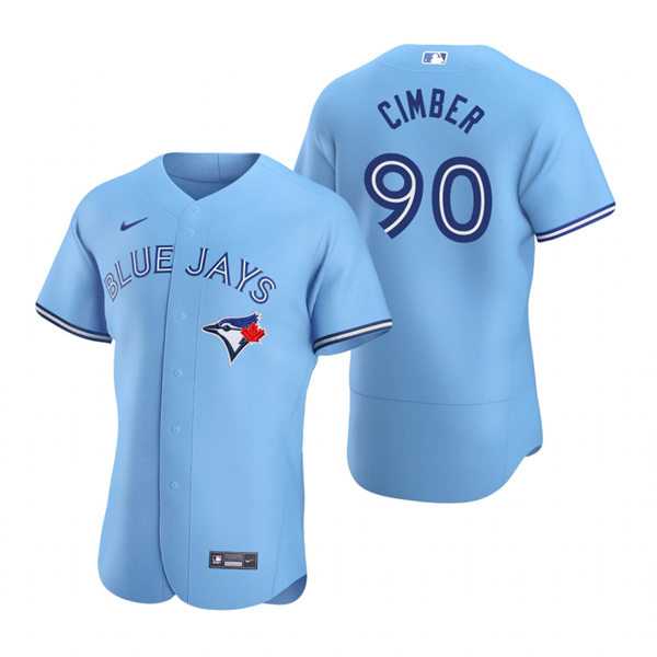 Mens Toronto Blue Jays #90 Adam Cimber Nike Powder Blue Alternate FlexBase Player Jersey Dzhi->toronto blue jays->MLB Jersey